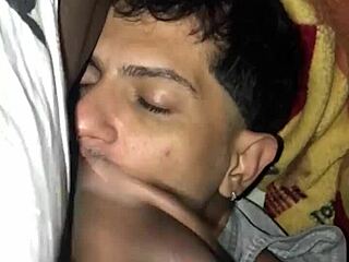 Black Guy Pounds Mouth With Big Cock Until Cum!