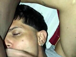 Black Guy Pounds Mouth With Big Cock Until Cum!