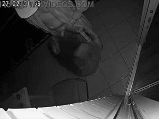 cheating wife and friend bang hard on hotel balcony