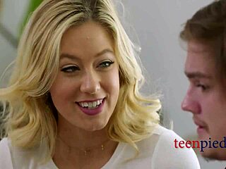 Blonde Teen Wants To Procreate With Smart Guys!