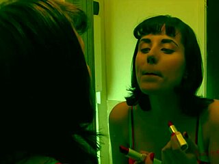 Wife gives sloppy blowjob at bar