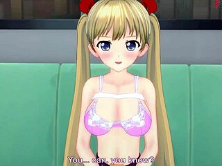 Airi Akizuki boldly sucks dick on public bus in hentai POV