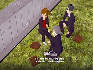 In the HG DEVIL ACADEMY DXD, anime girls SUCK BLOWJOB and get FUCKED