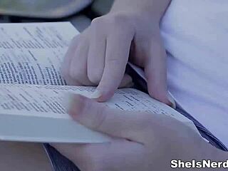 i think she is nerdy - sweetie in glasses alexis crystal enjoys sex teen 18+ porn