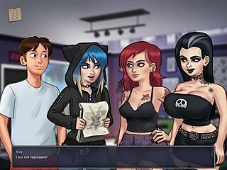 Summertime saga 119 featuring big tits in cartoon hentai