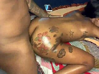 Mini stallion pounds slut's big ass and pussy in sex theater till cumshot!