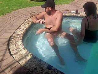 I Always Wanted To See My Wife Fuck A Random Guy In The Pool.