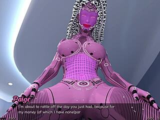 3D animated space adventure continues with a hot group sex scene
