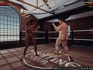 Who wins in Ethan vs Dela naked 3D fight?