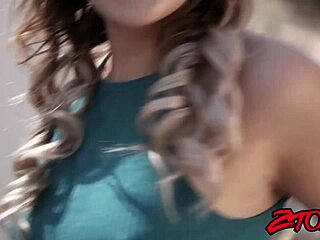 small titted teen cleo vixen gets bent over and stretched by huge cock