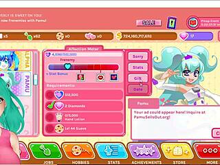 Cute Anime Girl Vtuber Plays Crush Crush Uncensored!