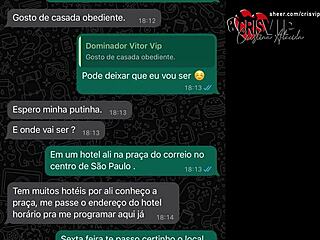 cristina almeida's submissive humiliation session