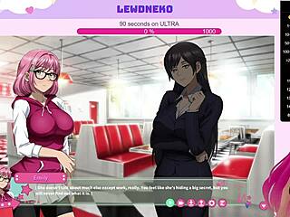 Vtuber Lewdneko Plays Futanari Creampie Game