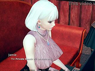 does this cute hentai girl have big tits in 3d outfit