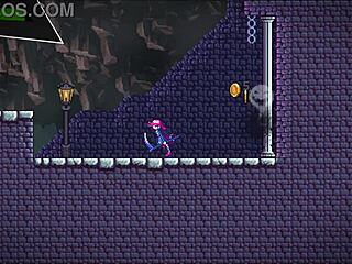 She asks, Want to fill my pussy with cum in this hentai game?