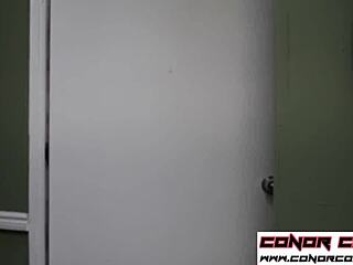 conorcoxxx's mature blonde hartley dives into huge cock with intense licking