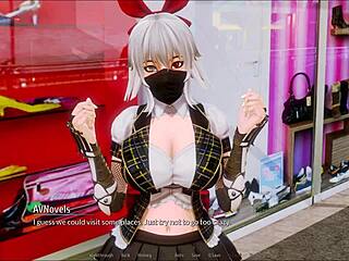 Harem Hotel 134: A walkthrough of an adult anime visual novel with PC gameplay