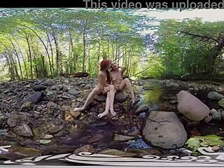 Ana Molly And Belle's Outdoor Lesbian Passion