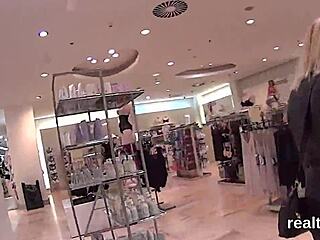 Fantastic Czech teen 18+ie got seduced at hypermarket and banged hard in pov. Can't believe how wild it was!