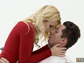 Samantha the blonde gets her wet pussy pounded hard