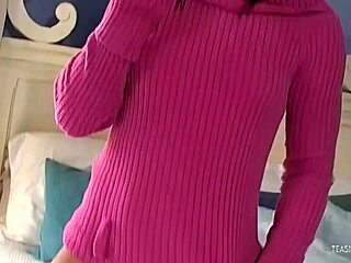 Bushy Babe Feels Wild with Lollipop and Sex Toy in Intense Masturbation