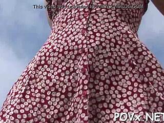 Hot Teen 18+ With Beautiful Butt Fucked Hard In POV