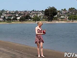 Hot Teen 18+ With Beautiful Butt Fucked Hard In POV