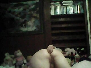 Solo deep anal insertion with toys for orgasm