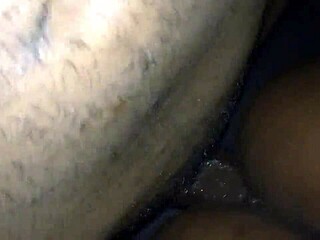 Oily Ebony Petite Girl Takes Long Black Cock Deeply