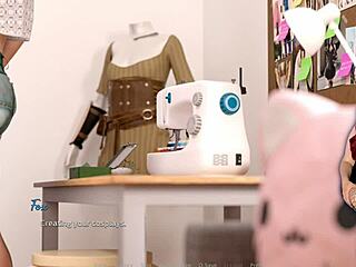 Beautiful 18yo teen cosplayer in episode 11