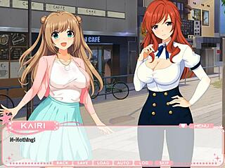 welcome to the lewd idol project, flashing big tits and ass