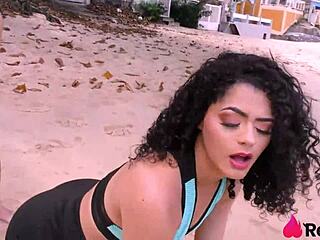 hot personal trainer takes double penetration from two big-cocked students