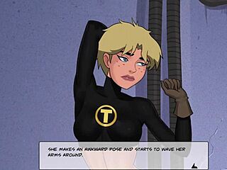 In DC Comics Something Unlimited part 120, the redhead blonde has big tits in this anime hentai comic.