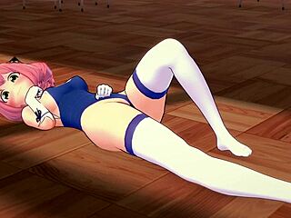 I’m takin’ off Anya’s swimsuit for better adult fun, ya know!