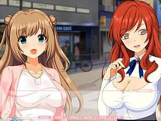 welcome to the lewd idol project, flashing big tits and ass