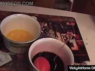 Sexual bunnies Vicky Vette and Carmen Valentina play with eggs. What’s their naughty secret?