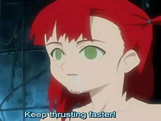 sexy cartoon mother swallows cum after anal.