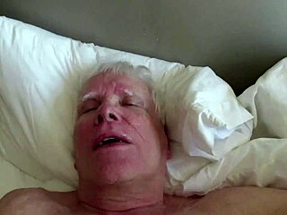 grandpa tongue fucks mexicans beautiful asshole then gets mouthfucked and gets a huge load in his mouth