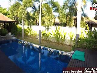 blonde vacationer gets fucked by german user