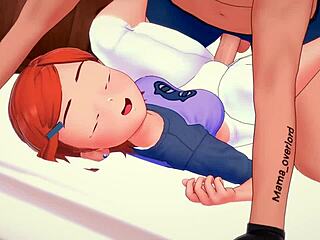 Gwen in adult 3d hentai parody