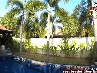 blonde vacationer gets fucked by german user