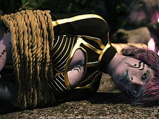 Busty Alien Wants Cock In Pussy