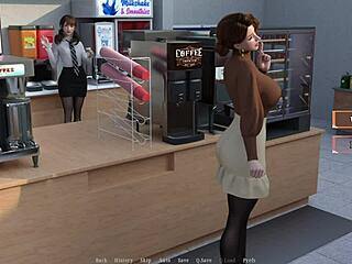 nice bath after some fun in the 3d cartoon world