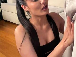 Omg, Asian Model Swallows Every Drop Of Cum!