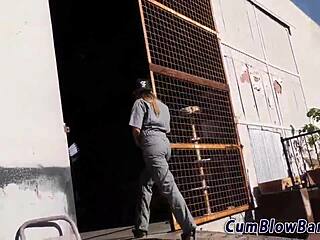 Stunning babe Carolina Cherry gets pounded hard by her stepson in hotel room roleplay with monster cock