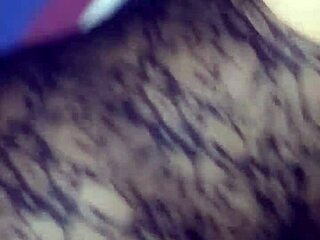 Close-up pussy licking leads to creampie.