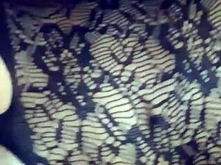 Close-up pussy licking leads to creampie.