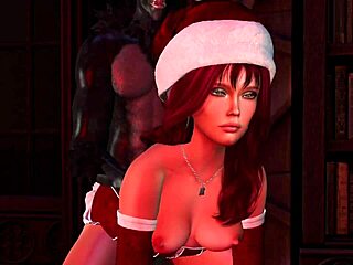 Krampus has a new helper who is a bit of a naughty one