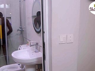 Horny madam gets squirting fuck from big cock gateman!