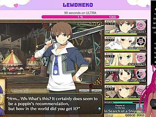 Vtuber Lewdneko Uses Vibrator in Game